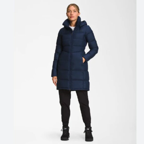 North Face NF0A5GDS Metropolis Parka Puffer 600 Down Insulated Removable Hood - Picture 1 of 9